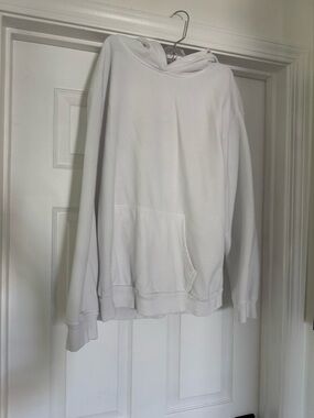 Amazon White Women's Crewneck Hoodie Pullover